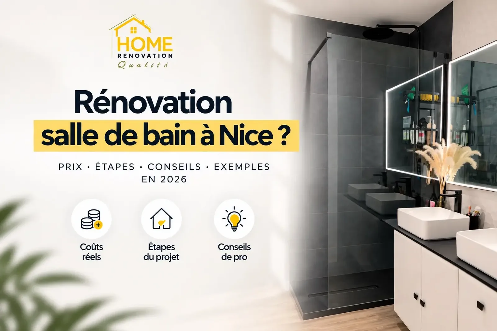 Rénovation salle de bain à Nice : prix, budget et conseils en 2026